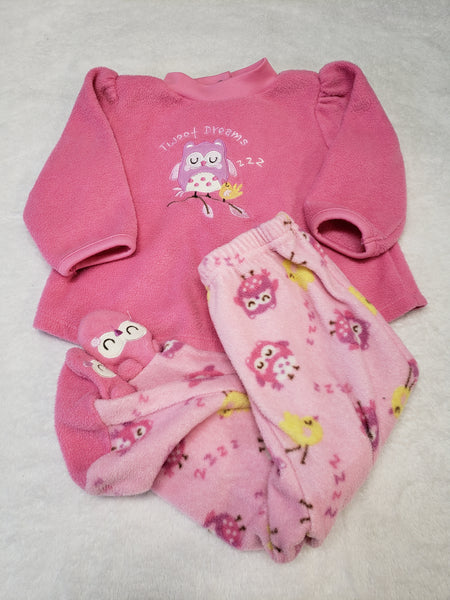 Vitamins Baby 2pc Fleece Pj's