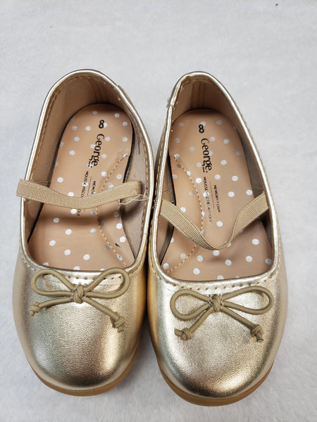 George Shiny Slip on Shoes