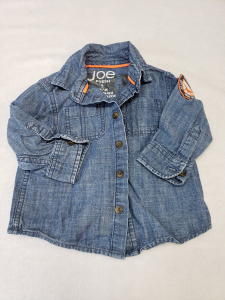 Joe Denim Long Sleeve Top