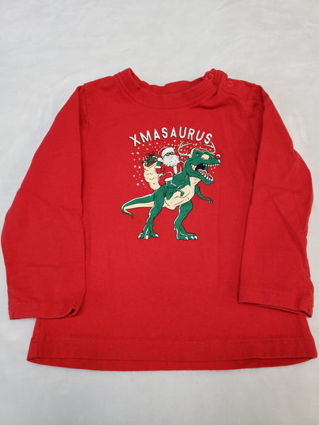 Xmasaurus Long Sleeve Top