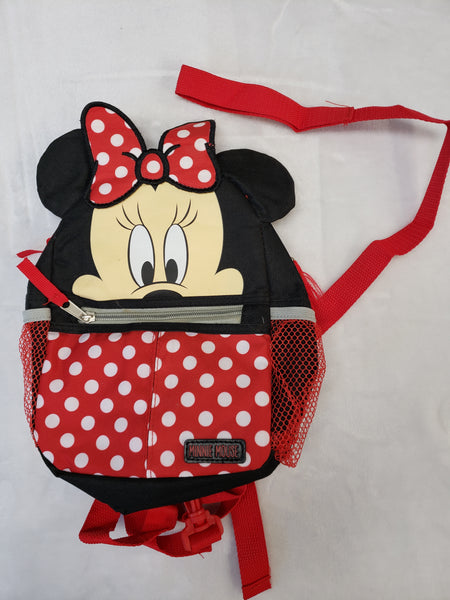 Minnie Mouse Leash Toddler Backpack