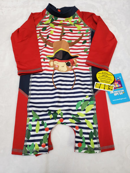Color Fingers Swimsuit UPF 50+