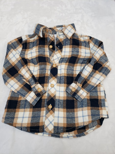 Tommy Bahama Flannel Long Sleeve Top