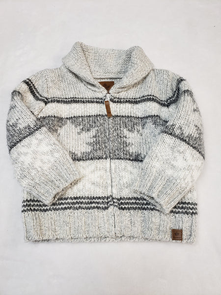 Canadiana Knit Sweater Jacket