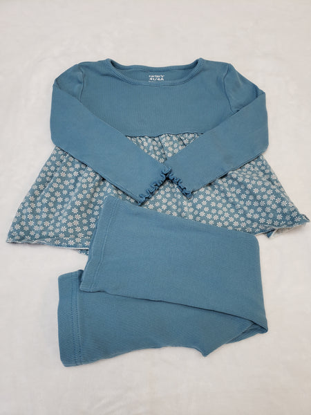 Carter's 2pc Ribbed Knit Outfit