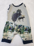 Squishly Loveable Creations Grow with Me Romper Small Shop Handmade