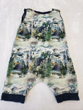 Squishly Loveable Creations Grow with Me Romper Small Shop Handmade
