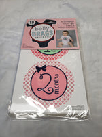 Girls Belly Brags Stickers