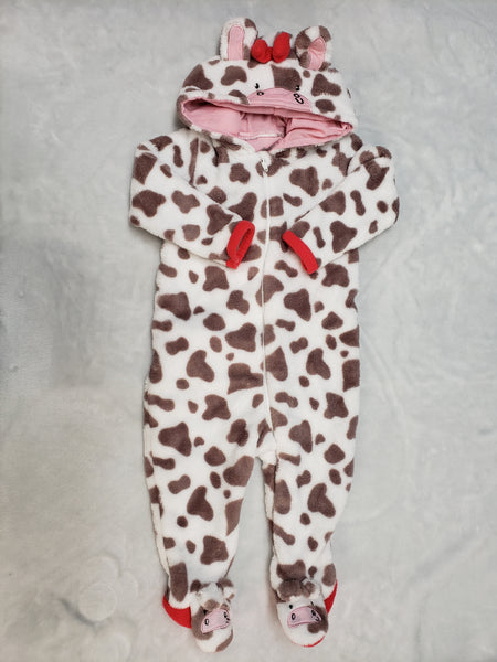 Snugabye Fleece Cow Costume Suit