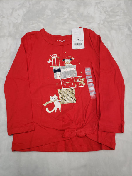 Brand New Carter's Sparkle Long Sleeve Top