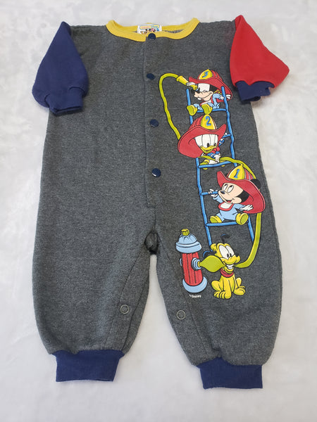Vintage Disney Babies Sweatsuit Romper
