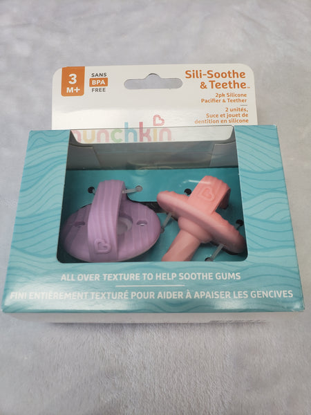 Munchkin Sili-Soother & Teethe Soothers