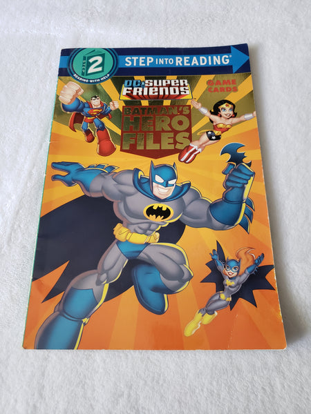Step into Reading DC Super Friends Batman's Hero Files- Cards Included
