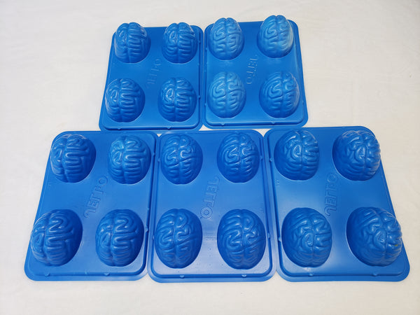 Vintage Jello-O Brain Moulds (5)