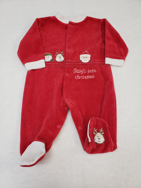 I Luv Santa Velour Sleeper