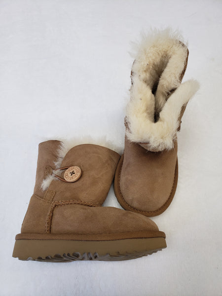 UGG Wool Lined Leather Boots