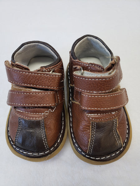 Wee Squeak Leather Shoes- makes sounds when walking