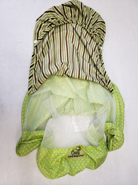 Cozy Sun & Bug Car Seat Cover