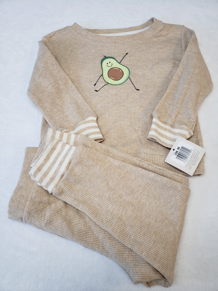 The Littlest Waffle Knit 2pc Outfit