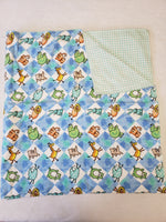 Print Double Sided Flannel Blanket