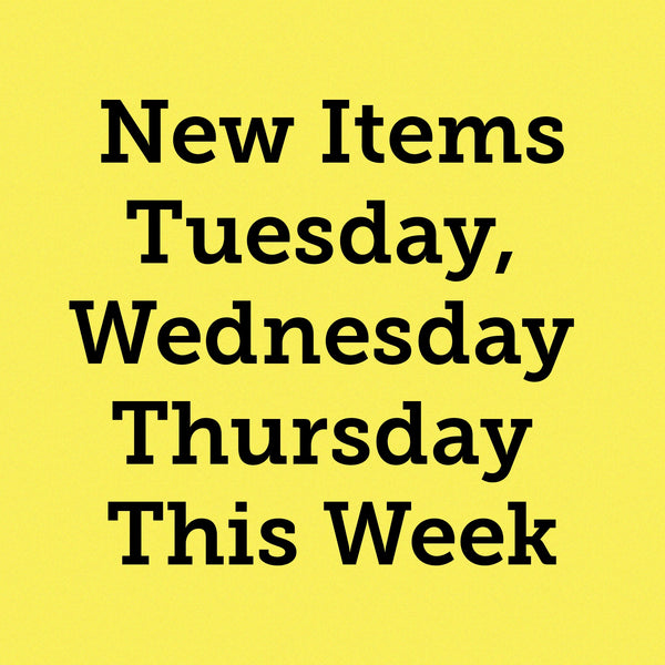 NEW STOCK THIS WEEK ON...